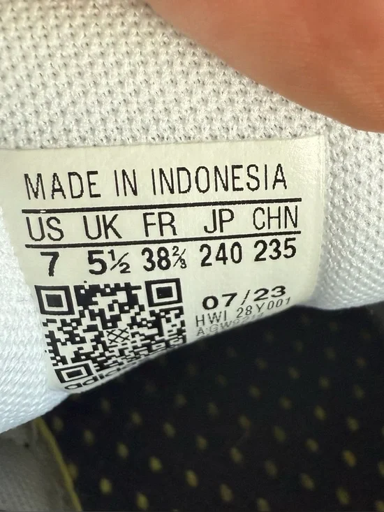 Adidas Grand Court 2.0 White Black Stripe Sneakers Women’s 7 - Picture 11 of 14